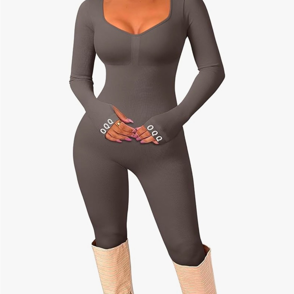 Jumpsuit brown